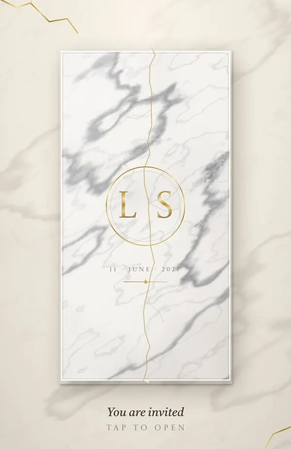 Carrara invitation preview