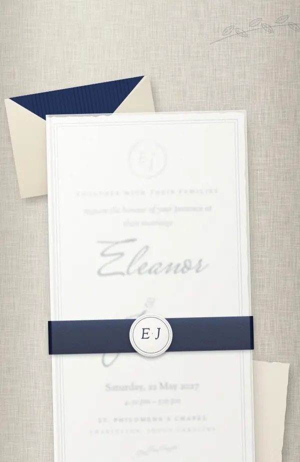 Heirloom invitation preview