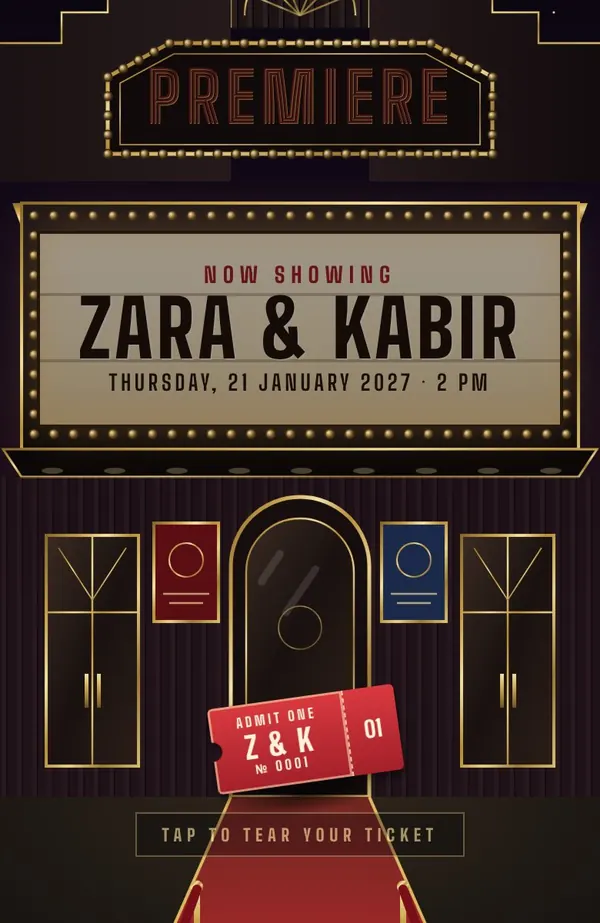 Premiere invitation preview