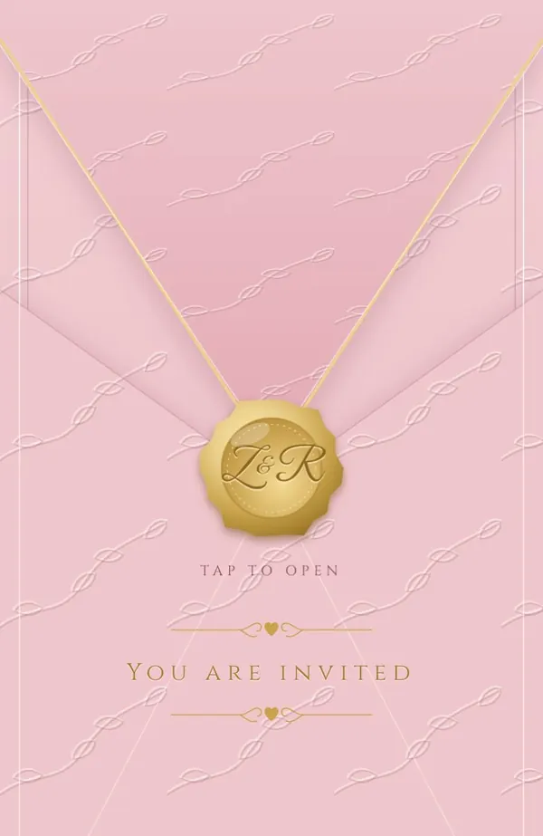 Rose Palace invitation preview